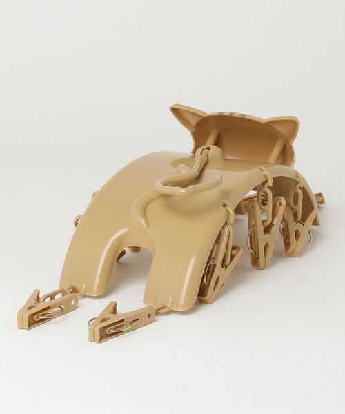 Made in I（メイドインアイ）の「キャットピンチハンガー（ランドリーグッズ・レディース・ベージュ・FREE）」の6枚目の写真