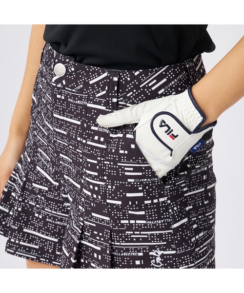 FILA GOLF(フィラゴルフ )の「FILA GOLF/フィラ ゴルフ ゴルフウェア ブランド ロゴ スカート風シルエット ショートパンツ(その他パンツ・レディース・ブラック/ホワイト・M/L/LL)」の19枚目の写真
