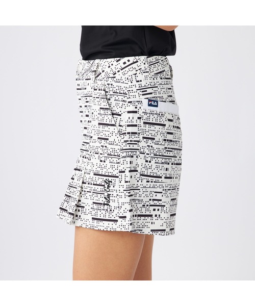 FILA GOLF(フィラゴルフ )の「FILA GOLF/フィラ ゴルフ ゴルフウェア ブランド ロゴ スカート風シルエット ショートパンツ(その他パンツ・レディース・ブラック/ホワイト・M/L/LL)」の6枚目の写真