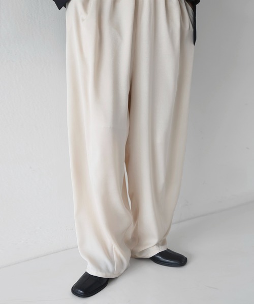cygne シーニュ　サテンコクーンパンツ サテンコクーンパンツ Juline｜Cygne(シーニュ) 公式サイト