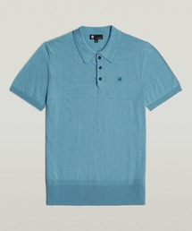 G-STAR RAW (ジースターロゥ) BOWLING POLO (ボーリング ポロ) サステナブル ルーズフィット ポロシャツ G-STAR RAW (ジースターロゥ) BOWLING POLO (ボーリング ポロ