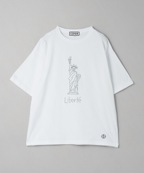 セール】＜ESPOIR＞ Statue of Liberty Tシャツ（Tシャツ