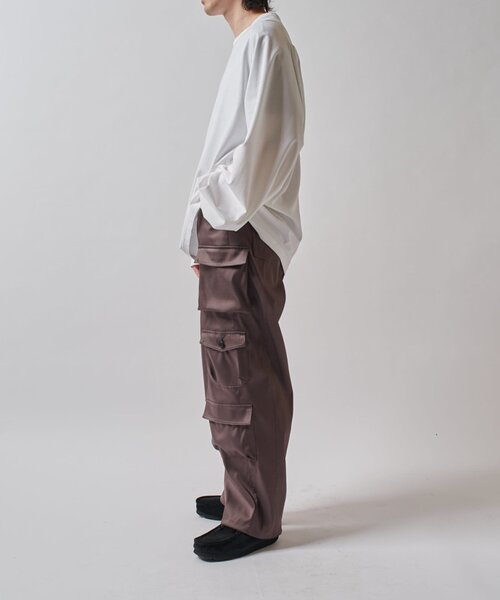 Lui's（ルイス）の「マルチポケットカーゴパンツ（カーゴパンツ・メンズ・ブラック/グレー・S/M）」の10枚目の写真