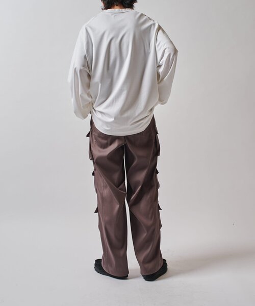 Lui's（ルイス）の「マルチポケットカーゴパンツ（カーゴパンツ・メンズ・ブラック/グレー・S/M）」の11枚目の写真