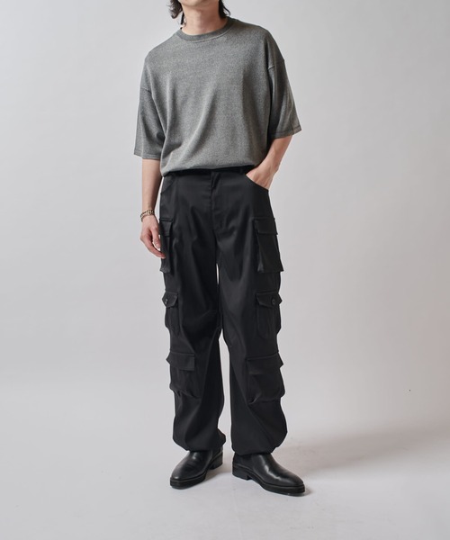 Lui's（ルイス）の「マルチポケットカーゴパンツ（カーゴパンツ・メンズ・ブラック/グレー・S/M）」の22枚目の写真