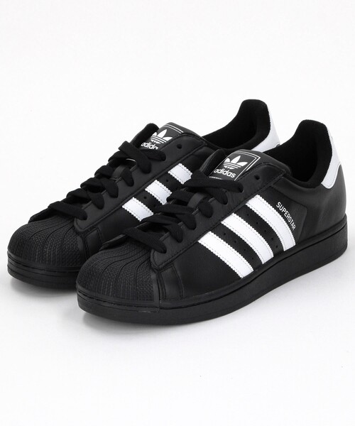 ◆adidas◆Superstar II 男女兼用 JI0079 韓国発 追跡可 22~30cm adidas Superstar II Shoes - Black | Free Shipping with