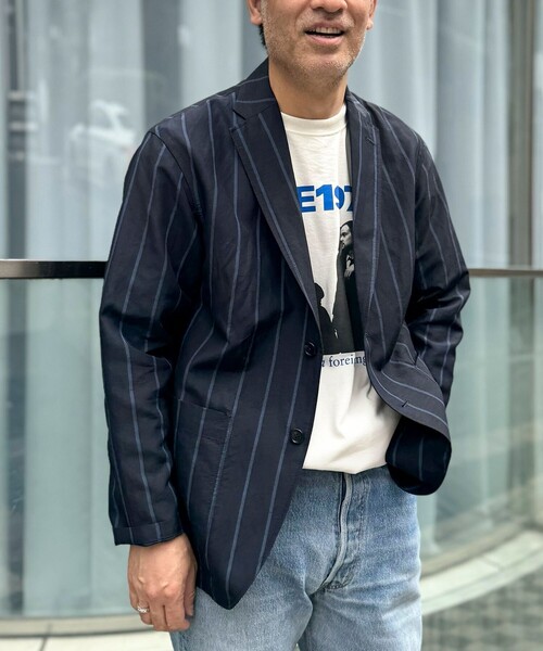 NOLLEY'S（ノーリーズ）の「キュプラリネン イージージャケット 25SS