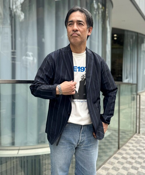NOLLEY'S（ノーリーズ）の「キュプラリネン イージージャケット 25SS
