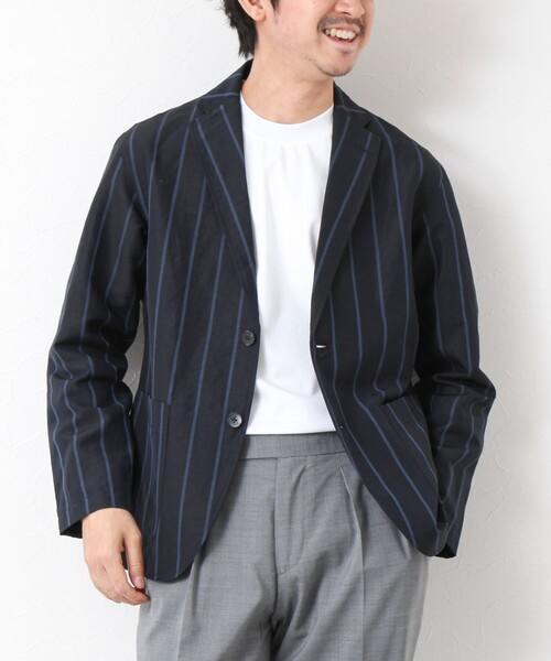 NOLLEY'S（ノーリーズ）の「キュプラリネン イージージャケット 25SS