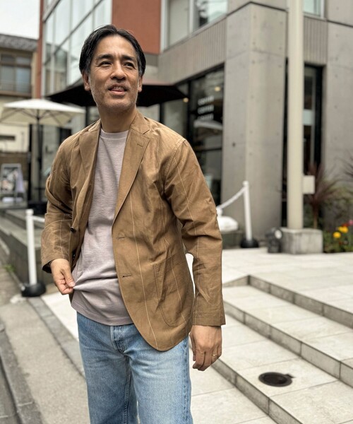 NOLLEY'S（ノーリーズ）の「キュプラリネン イージージャケット 25SS