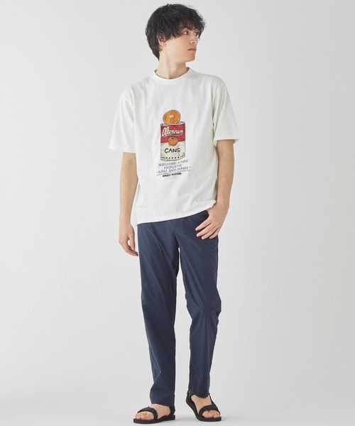 KRIFF MAYER（クリフメイヤー）の「【汗染み防止・接触冷感】ウェットプロテクトシャレT(アルミカン)（Tシャツ/カットソー・メンズ・レッド/チャコール/ネイビー/オフホワイト/グレー・MEDIUM/LARGE/X-LARGE）」の19枚目の写真