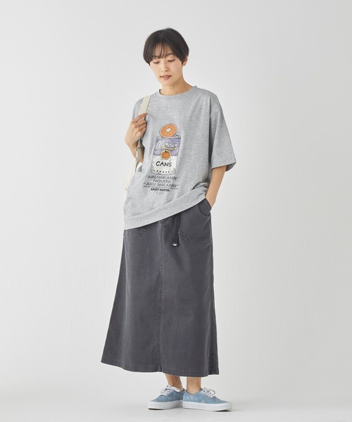 KRIFF MAYER（クリフメイヤー）の「【汗染み防止・接触冷感】ウェットプロテクトシャレT(アルミカン)（Tシャツ/カットソー・メンズ・レッド/チャコール/ネイビー/オフホワイト/グレー・MEDIUM/LARGE/X-LARGE）」の22枚目の写真