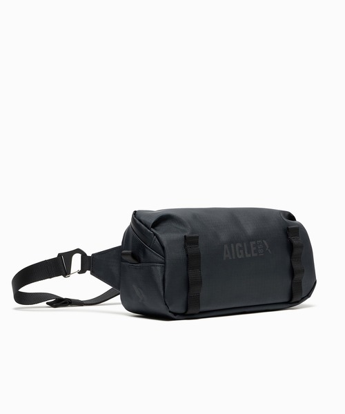 AIGLE（エーグル）の「撥水 耐水コーティングナイロン バムバッグ ボディバッグ ショルダーバッグ（ボディバッグ/ウエストポーチ・レディース・モスグリーン/ブラック・FREE）」の20枚目の写真