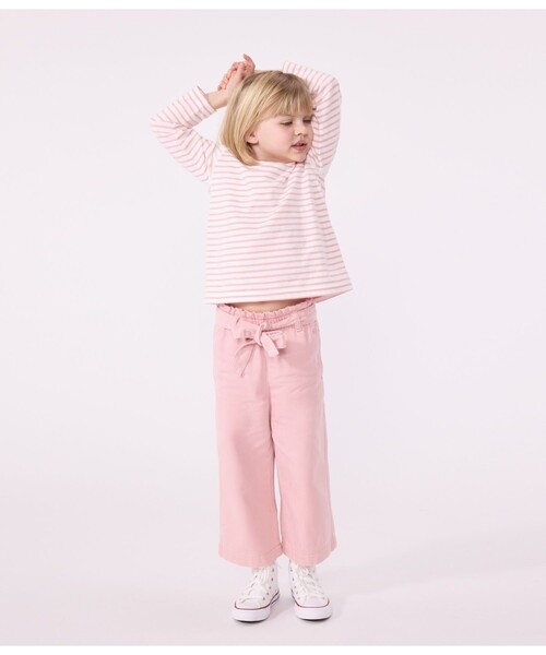 PETIT BATEAU(プチバトー)の「パンツ(その他パンツ・キッズ・ブルー/ライトピンク・6YEAR/8YEAR/10YEAR/12YEAR)」の2枚目の写真