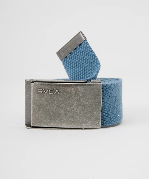 RVCA(ルーカ)の「RVCA メンズ OPTION WEB BELT ベルト 【2025年春夏モデル】/ルーカウェビングベルト(ベルト・メンズ・オフホワイト/ブラック/ブルー系その他/ピンクベージュ・FREE)」の3枚目の写真