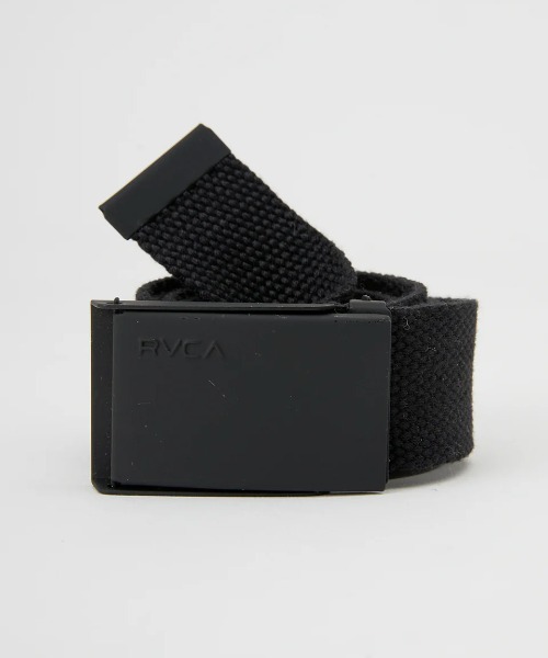 RVCA(ルーカ)の「RVCA メンズ OPTION WEB BELT ベルト 【2025年春夏モデル】/ルーカウェビングベルト(ベルト・メンズ・オフホワイト/ブラック/ブルー系その他/ピンクベージュ・FREE)」の2枚目の写真