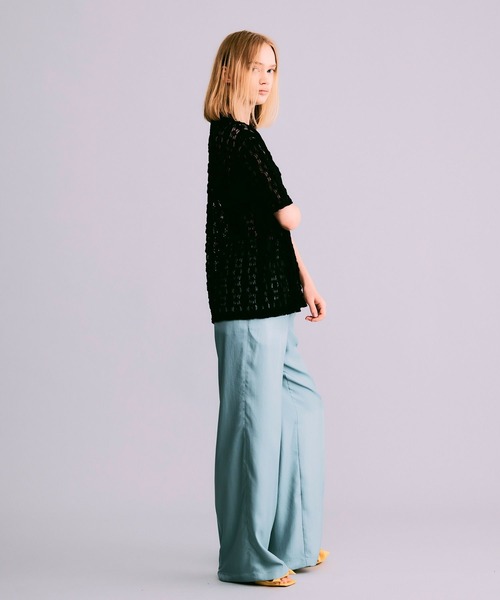 NOISE MAKER（ノイズメーカー）の「ラッセルレースプルオーバー【MADE IN JAPAN】（Tシャツ/カットソー・レディース・ブラック/オフホワイト・FREE）」の11枚目の写真