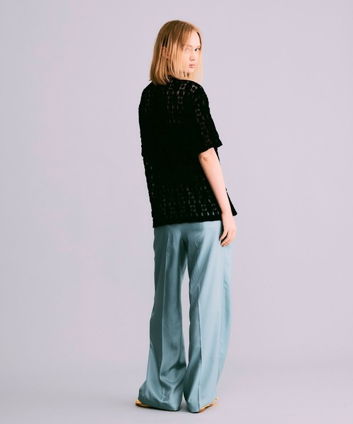 NOISE MAKER（ノイズメーカー）の「ラッセルレースプルオーバー【MADE IN JAPAN】（Tシャツ/カットソー・レディース・ブラック/オフホワイト・FREE）」の10枚目の写真