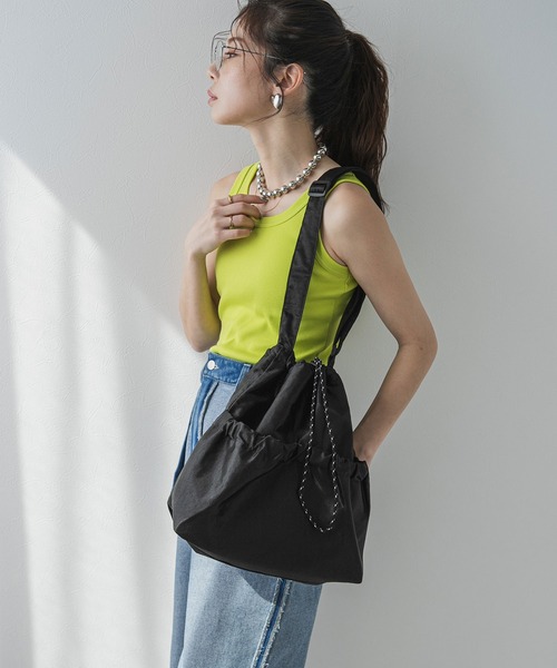 【完売必至】バレンシアガ■レオポルダサテンショルダーバッグ サテンドロストリングショルダーバッグ(ショルダーバッグ