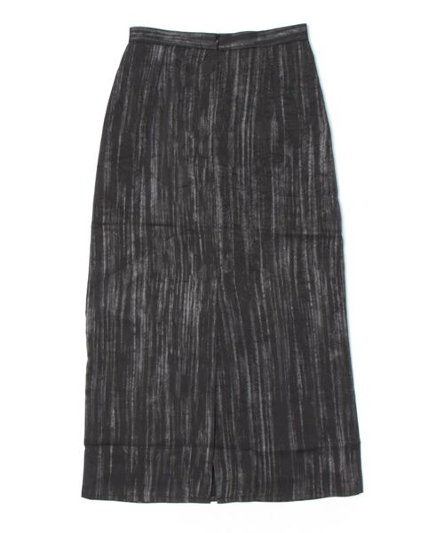 aimoha(アイモハ)の「シンプルストレートロングスカート(スカート・レディース・ベージュ/ダークグレー・SMALL/MEDIUM)」の3枚目の写真