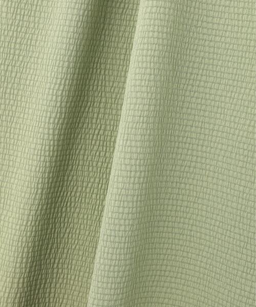 NATURAL BEAUTY BASIC(ナチュラルビューティーベーシック)の「◇フロントフリルキャミワンピース(ワンピース・レディース・ライトグリーン/ブラック・MEDIUM/P/S)」の3枚目の写真
