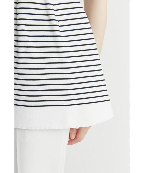 CELFORD(セルフォード)の「スクエアネックペプラムニットプル CELFORD(セルフォード)の「スクエアネックペプラムニットプル