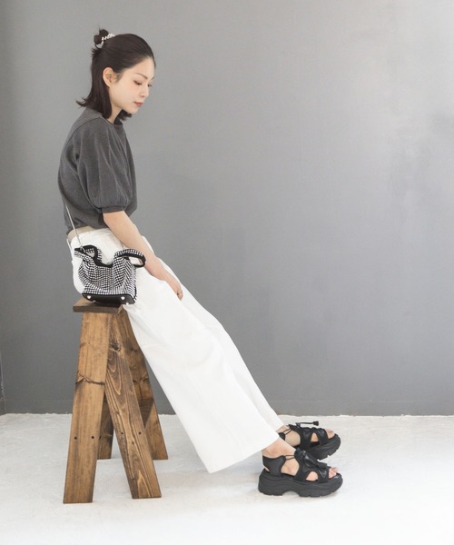 SOROTTO(ソロット)の「軽量!スポーティーサンダル(サンダル・レディース・ブラック/ベージュ/アイボリー・LL/S/M/L)」の20枚目の写真