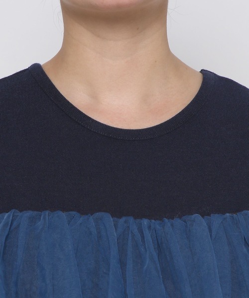 HARE(ハレ)の「オフショルデザインノースリーブトップス(HARE)(Tシャツ/カットソー・レディース・ブラック/ネイビー・FREE)」の20枚目の写真