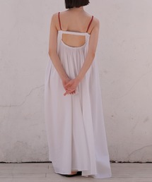 カラーストラップキャミソールワンピース