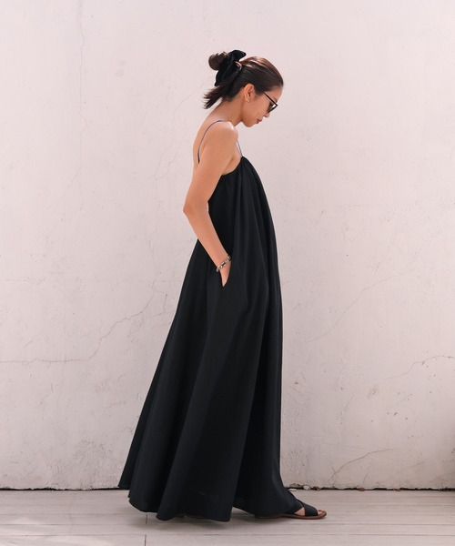 AKTE(アクテ)の「カラーストラップキャミソールワンピース(ワンピース・レディース・ホワイト/レッド/ブラック・FREE/TALL)」の20枚目の写真