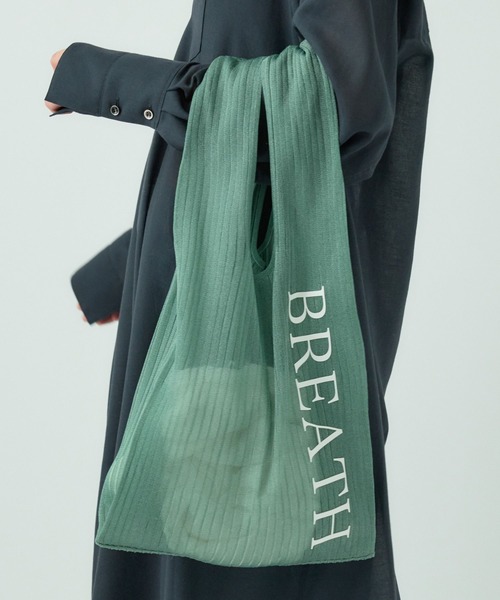 Chaos（カオス）の「Chaos(カオス)/BREATH ショッピングバック（ハンドバッグ・レディース・グリーン/オレンジ/シルバー・FREE）」の2枚目の写真