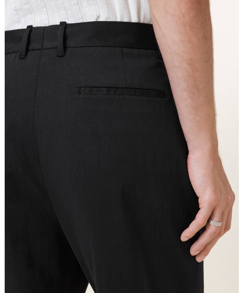 ALLSAINTS(オールセインツ)の「BAY TAILORED SHORTS | BAY テーラード ショーツ(その他パンツ・メンズ・ブラック・30/28/32/31)」の5枚目の写真