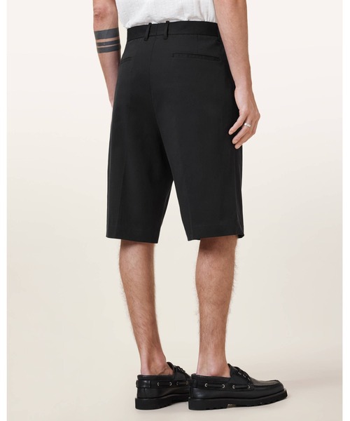 ALLSAINTS(オールセインツ)の「BAY TAILORED SHORTS | BAY テーラード ショーツ(その他パンツ・メンズ・ブラック・30/28/32/31)」の6枚目の写真