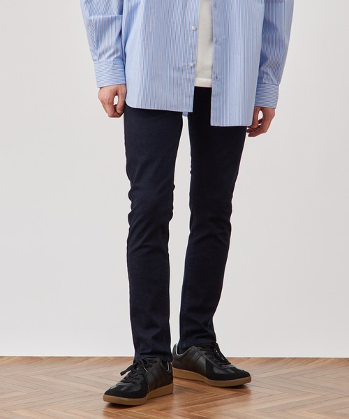 B.C STOCK(ベーセーストック)の「ストレッチデニムスキニーパンツ / ショート丈・ロング丈対応 【ZOZOTOWN限定アイテム】(デニムパンツ・メンズ・ブラック/ネイビー・XS-Short/XS-Regular/XS-Long/S-Short/S-Regular/S-Long/L-Short/L-Regular/L-Long/XL-Short/XL-Regular/XL-Long/M-Short/M-Regular/M-Long)」の2枚目の写真
