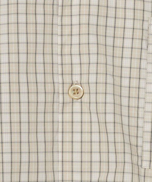 DANTON（ダントン）の「＜DANTON＞コットン ポプリン チェックシャツ（シャツ/ブラウス・メンズ・ネイビー/ベージュ・40/38）」の9枚目の写真