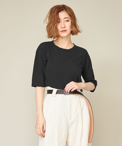 conte（コンテ）の「＜conte＞クルーネック Tシャツ（Tシャツ
