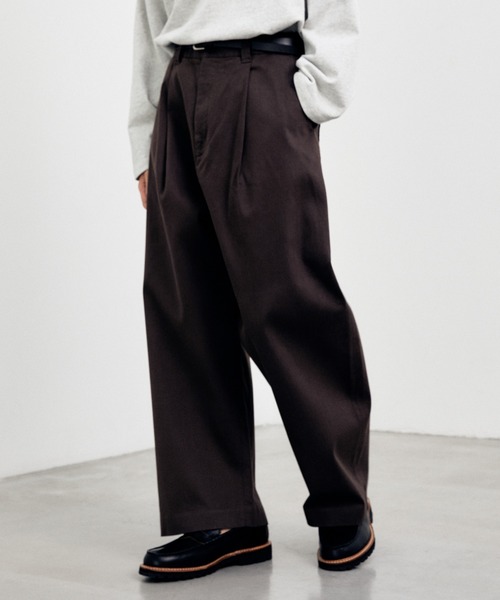 WYM LIDNM（ウィム バイ リドム）の「パンツ（その他パンツ・メンズ・ベージュ・M）」の2枚目の写真