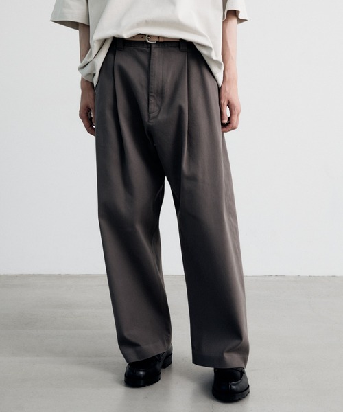 WYM LIDNM（ウィム バイ リドム）の「パンツ（その他パンツ・メンズ・ベージュ・M）」の3枚目の写真