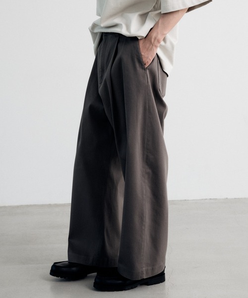 WYM LIDNM（ウィム バイ リドム）の「パンツ（その他パンツ・メンズ・ベージュ・M）」の13枚目の写真