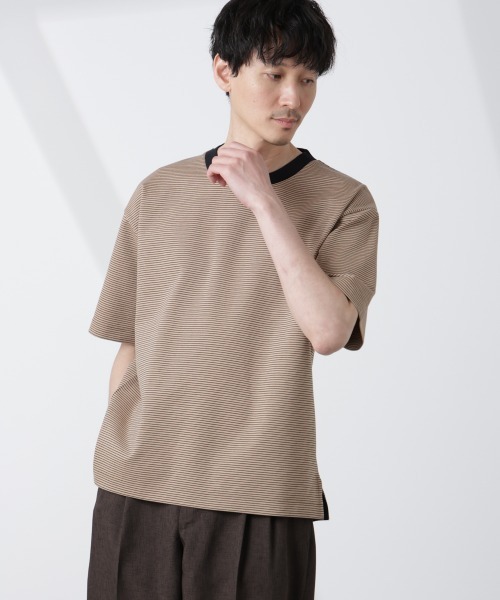 nowos nowos67 カットソー ボーダー nowos ボーダーカットソー - メルカリ