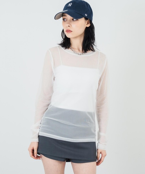 ANAP（アナップ）の「インパンツ付き ミニスカート（スカート・レディース・グレー/ブラック・S/M）」の16枚目の写真