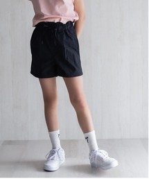 NAVY | 【 水陸両用 】はっ水 ウエストギャザー ナイロンショートパンツ 丈夫で軽量(その他パンツ)