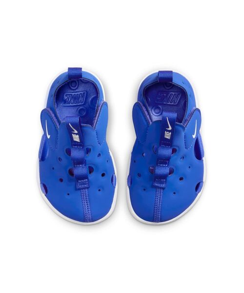 NIKE（ナイキ）の「ナイキ サンレイ プロテクト 4 ベビーサンダル / Nike Sunray Protect 4 Baby/Toddler Sandals HF6278-400 Game Royal（サンダル・キッズ・ロイヤルブルー・11/12/13/14/15 /16/9/8/10）」の6枚目の写真