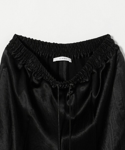 CINOH（チノ）の「＜CINOH＞サテン リラックス パンツ（その他パンツ・レディース・ピンク/ブラック・38/36）」の14枚目の写真