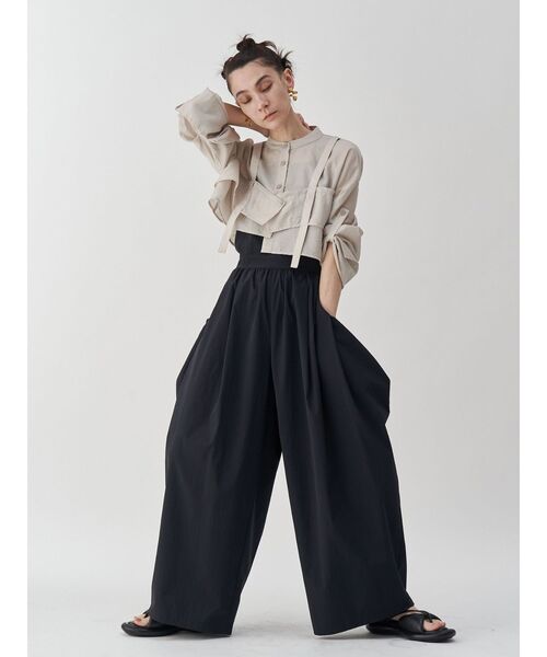 タグ付き 極美品 2024年 ビッグパンツオールインワン UN3D. UN3D.（アンスリード）の「ビッグパンツオールインワン（つなぎ