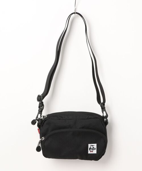 CHUMS（チャムス）の「CHUMS/チャムス ショルダーバック リサイクルショルダーポーチ CH60-3966（ショルダーバッグ・メンズ・ブラック・FREE）」の9枚目の写真