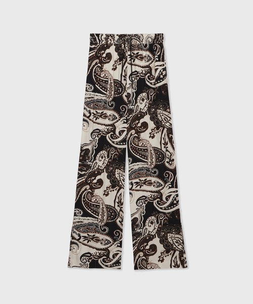 CINOH（チノ）の「PAISLEY RELAX PANTS（その他パンツ・レディース・ブラウン系その他・36/38）」の4枚目の写真