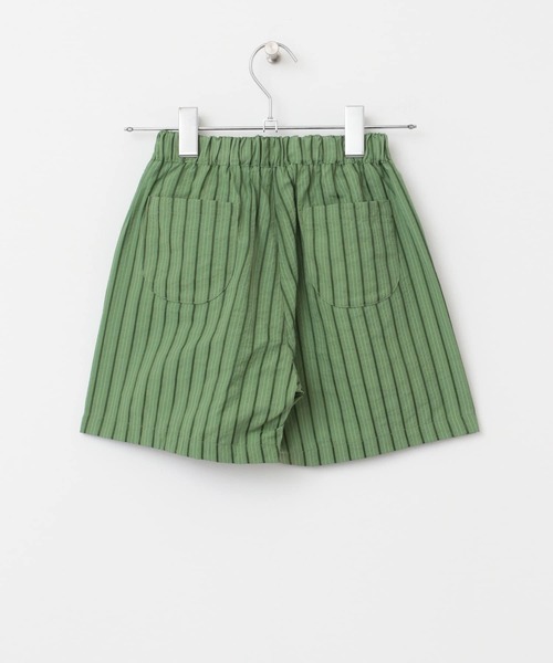 URBAN RESEARCH DOORS（アーバンリサーチドアーズ）の「『WEB/一部店舗限定サイズ』ストライプショートパンツ(KIDS)（その他パンツ・キッズ・グリーン/ベージュ・105/120/150/135）」の3枚目の写真