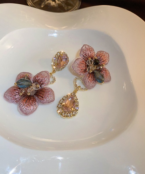 即発 ● パリ Shourouk シュルーク ビジュー ピアス Lady スワロ Shourouk(シュルーク ) ピアス(レディース) - 海外通販のBUYMA