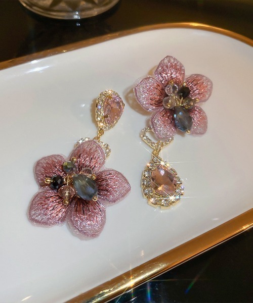 即発 ● パリ Shourouk シュルーク ビジュー ピアス Lady スワロ 楽天市場】ビジュー ピアス スワロフスキーの通販